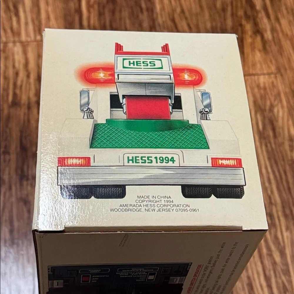Vintage Hess 1994 Rescue Truck collectible new in box